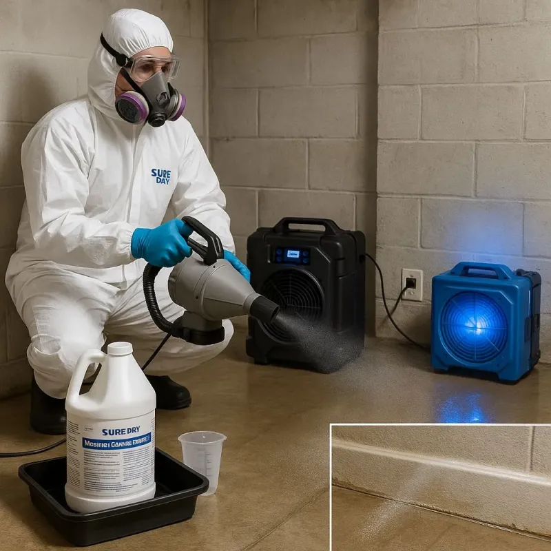 Sanitization and Odor Removal process in Yukon, OK