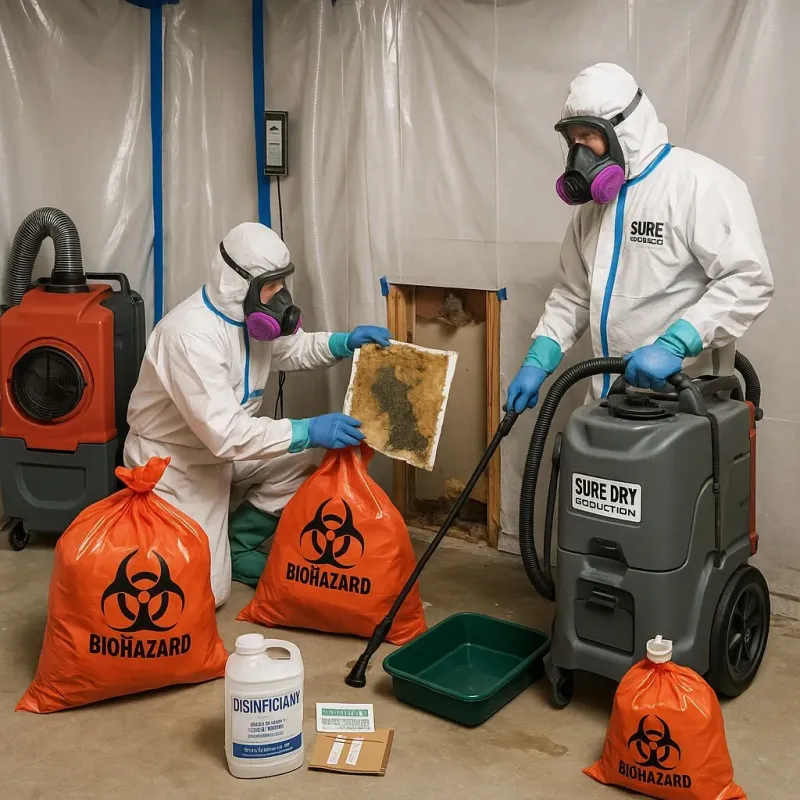 Contaminated Water Handling Protocols process in Yukon, OK