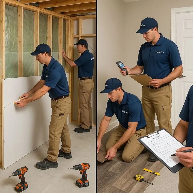 Repairs and Reconstruction process in Yukon, OK